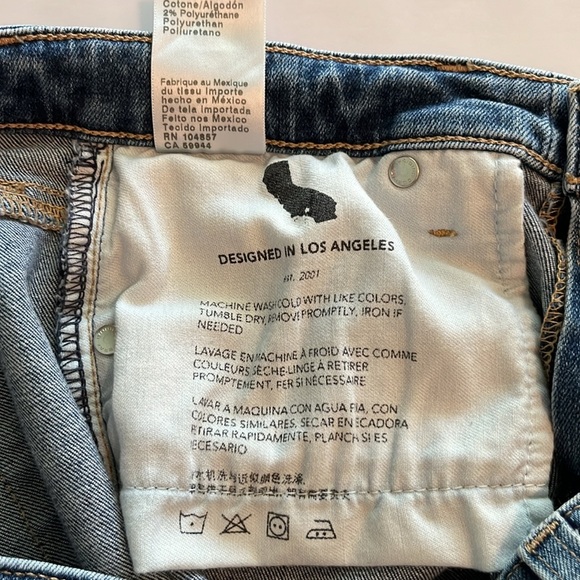 Ag Adriano Goldschmied Prima Ankle Cigarette Leg Size 28R - Picture 13 of 16